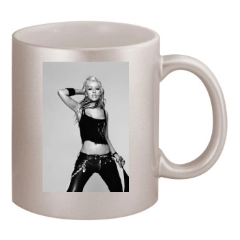 Christina Aguilera 11oz Metallic Silver Mug