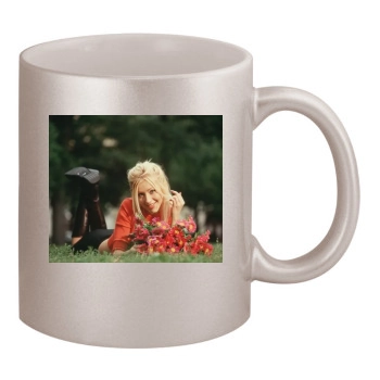 Christina Aguilera 11oz Metallic Silver Mug