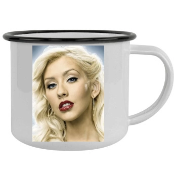 Christina Aguilera Camping Mug