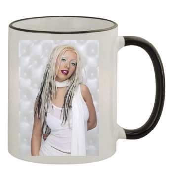 Christina Aguilera 11oz Colored Rim & Handle Mug