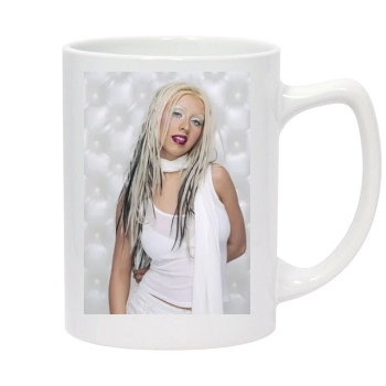 Christina Aguilera 14oz White Statesman Mug