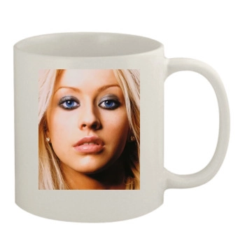 Christina Aguilera 11oz White Mug