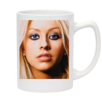 Christina Aguilera 14oz White Statesman Mug