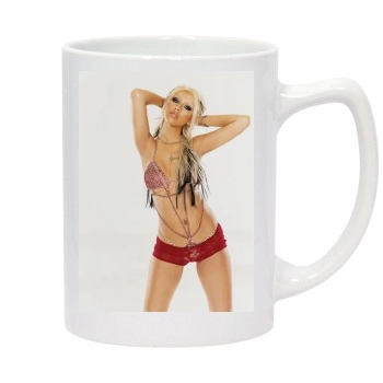 Christina Aguilera 14oz White Statesman Mug