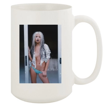 Christina Aguilera 15oz White Mug