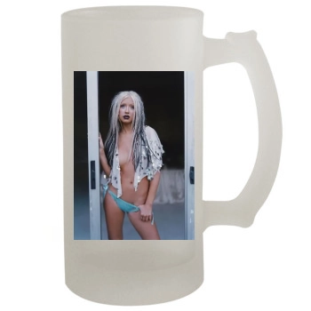 Christina Aguilera 16oz Frosted Beer Stein