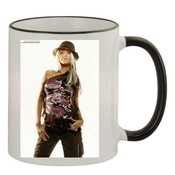 Christina Aguilera 11oz Colored Rim & Handle Mug