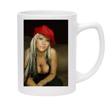 Christina Aguilera 14oz White Statesman Mug