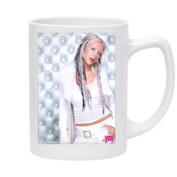 Christina Aguilera 14oz White Statesman Mug