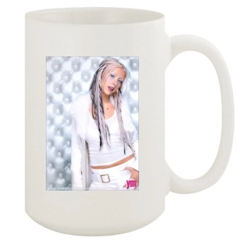 Christina Aguilera 15oz White Mug