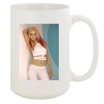 Christina Aguilera 15oz White Mug