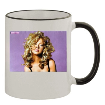 Christina Aguilera 11oz Colored Rim & Handle Mug