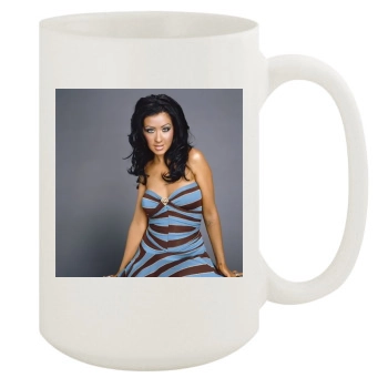 Christina Aguilera 15oz White Mug