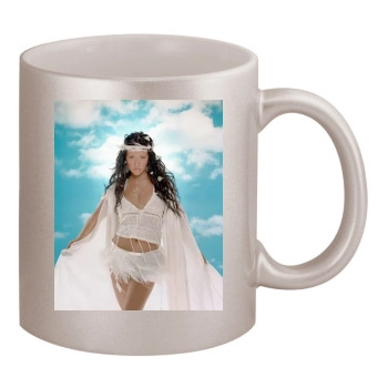 Christina Aguilera 11oz Metallic Silver Mug