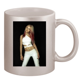 Christina Aguilera 11oz Metallic Silver Mug