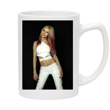 Christina Aguilera 14oz White Statesman Mug