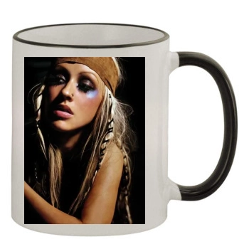 Christina Aguilera 11oz Colored Rim & Handle Mug