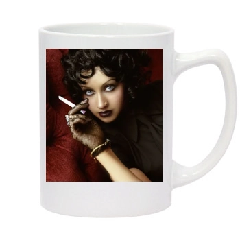 Christina Aguilera 14oz White Statesman Mug