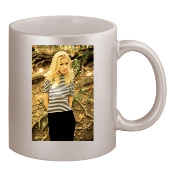 Christina Aguilera 11oz Metallic Silver Mug