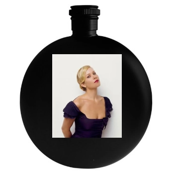 Christina Applegate Round Flask