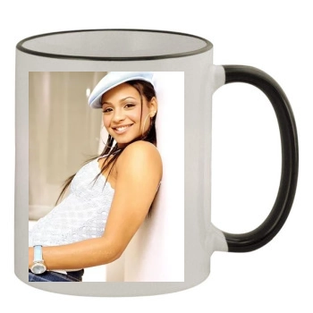 Christina Milian 11oz Colored Rim & Handle Mug