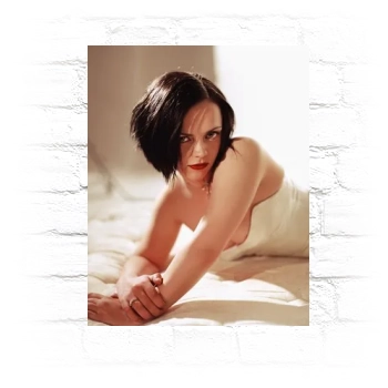 Christina Ricci Metal Wall Art