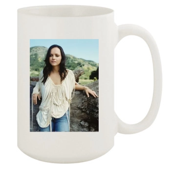 Christina Ricci 15oz White Mug