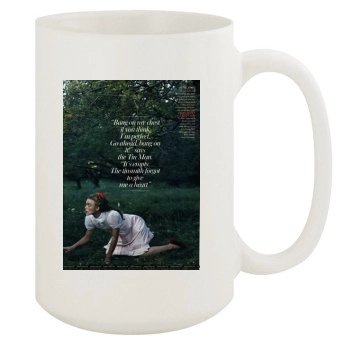 Keira Knightley 15oz White Mug