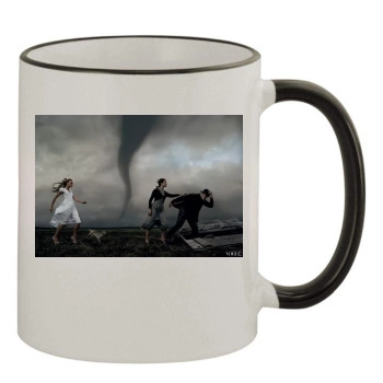 Keira Knightley 11oz Colored Rim & Handle Mug