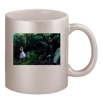 Keira Knightley 11oz Metallic Silver Mug