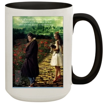 Keira Knightley 15oz Colored Inner & Handle Mug