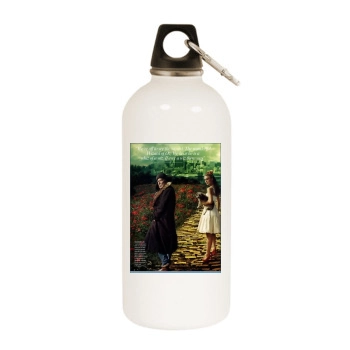 Keira Knightley White Water Bottle With Carabiner