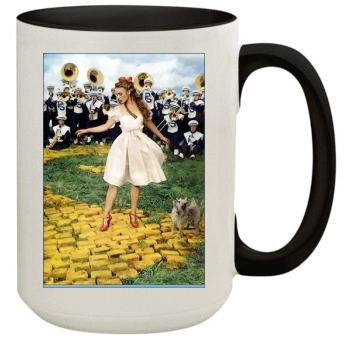 Keira Knightley 15oz Colored Inner & Handle Mug