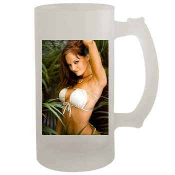 Christy Hemme 16oz Frosted Beer Stein