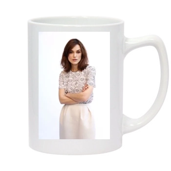 Keira Knightley 14oz White Statesman Mug