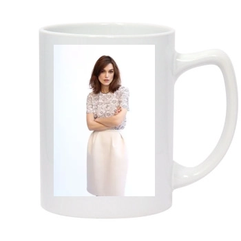 Keira Knightley 14oz White Statesman Mug