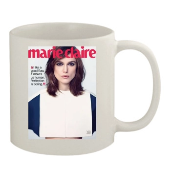 Keira Knightley 11oz White Mug