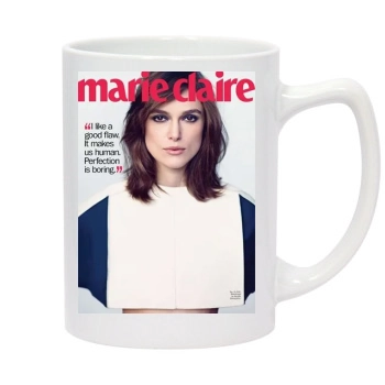 Keira Knightley 14oz White Statesman Mug