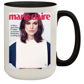 Keira Knightley 15oz Colored Inner & Handle Mug