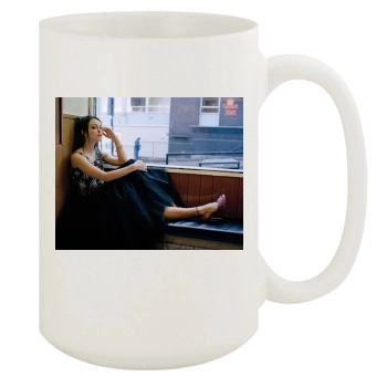 Keira Knightley 15oz White Mug