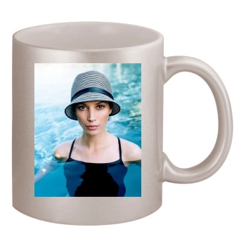 Christy Turlington 11oz Metallic Silver Mug