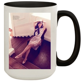 Keira Knightley 15oz Colored Inner & Handle Mug