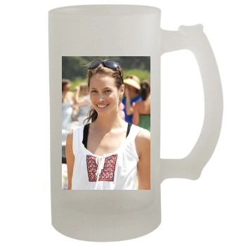 Christy Turlington 16oz Frosted Beer Stein