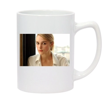 Keira Knightley 14oz White Statesman Mug