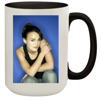 Keira Knightley 15oz Colored Inner & Handle Mug