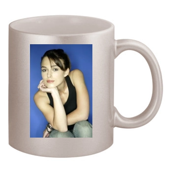 Keira Knightley 11oz Metallic Silver Mug