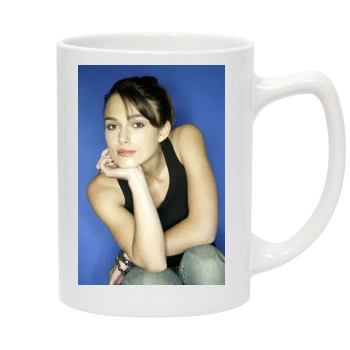 Keira Knightley 14oz White Statesman Mug