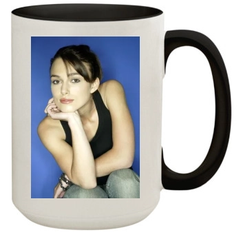 Keira Knightley 15oz Colored Inner & Handle Mug