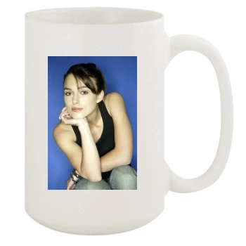 Keira Knightley 15oz White Mug