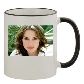 Keira Knightley 11oz Colored Rim & Handle Mug